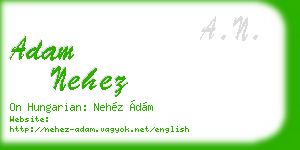 adam nehez business card